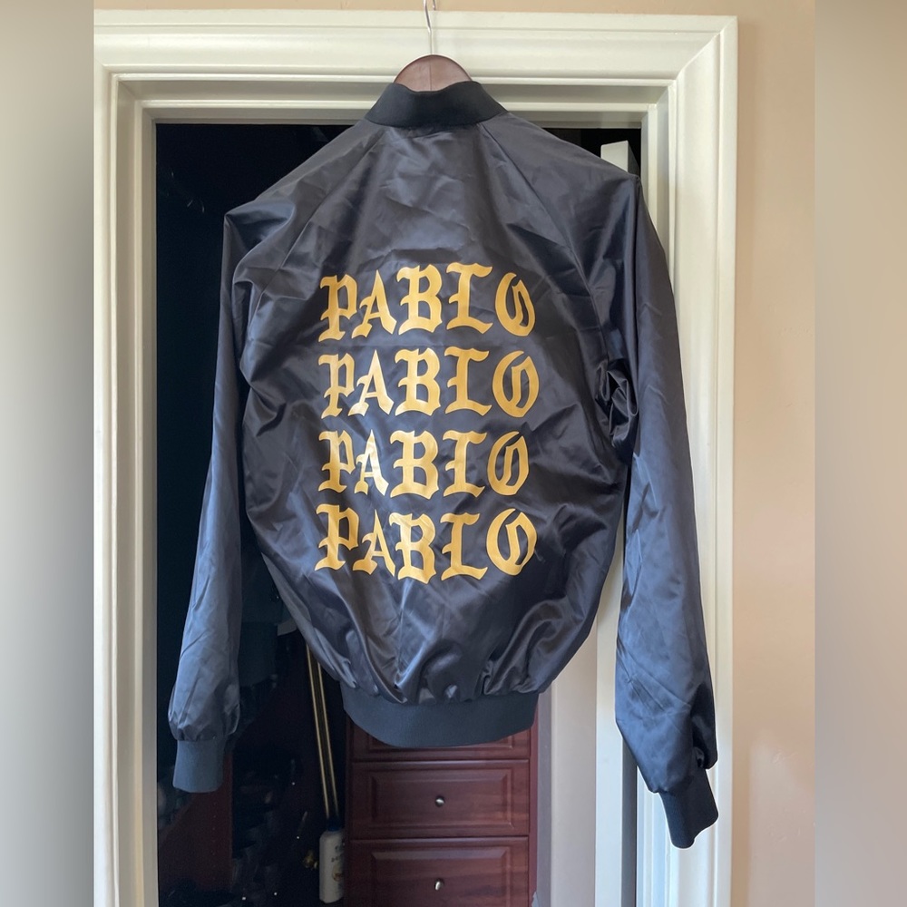 Kanye West The Life Of Pablo Black Jacket (Size Small)